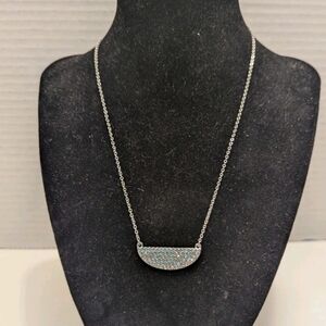 Touchstone Crystal 'Shine Everyday' Adjustable Necklace